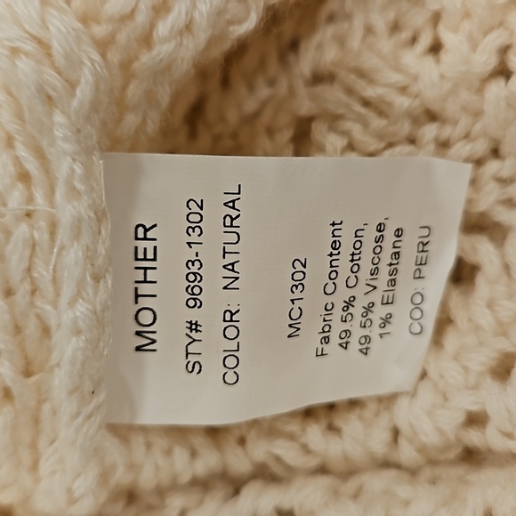 💕MOTHER💕 The Skinny Dip Dress ~ Natural NWOT - Picture 16 of 16